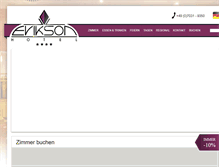 Tablet Screenshot of erikson.de